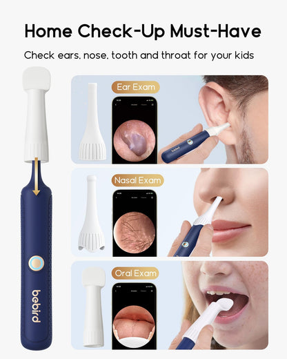 Ear Cleaning Camera Wax Removal Tool Flexible Otoscope for Adults & Kids